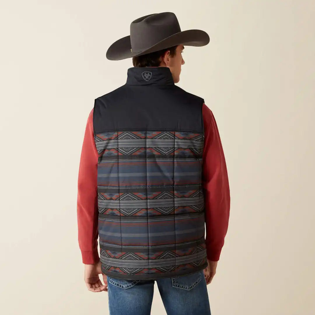 Ariat Men's Crius Southwestern Rust Insulated Vest