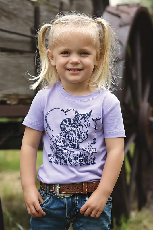 Cruel Girl's Lilac Tee Shirt