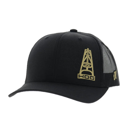Hooey Trucker Hat Oil 6- Panel Snapback