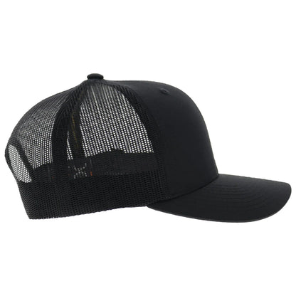 Hooey Trucker Hat Oil 6- Panel Snapback