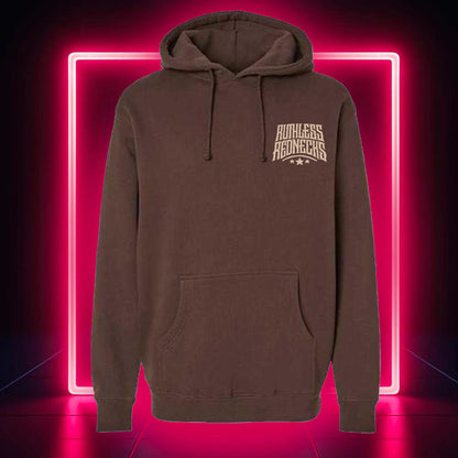 Ruthless Rednecks Roadkill - Supercharged 12oz Hoodie Brown weis-western-wear