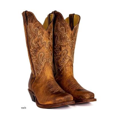 Boulet Men's Cowboy Boots Cowhide