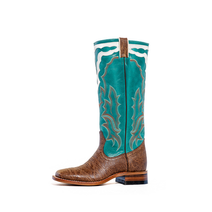 Boulet Women's 16" Leather Cowgirl Boots