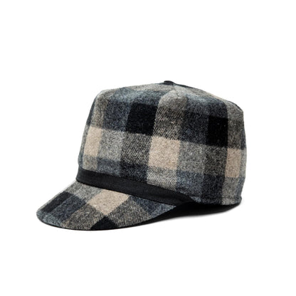 Crown Cap Small Plaid Stockman Mineral Grey