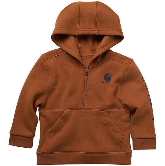 Carhartt Boy's Long Sleeve Half-Zip Sweatshirt Infant/Toddler weis-western-wear