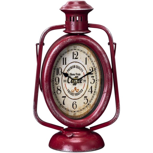 Tough 1 Red Lantern Tabletop Clock – Wei's Western Wear