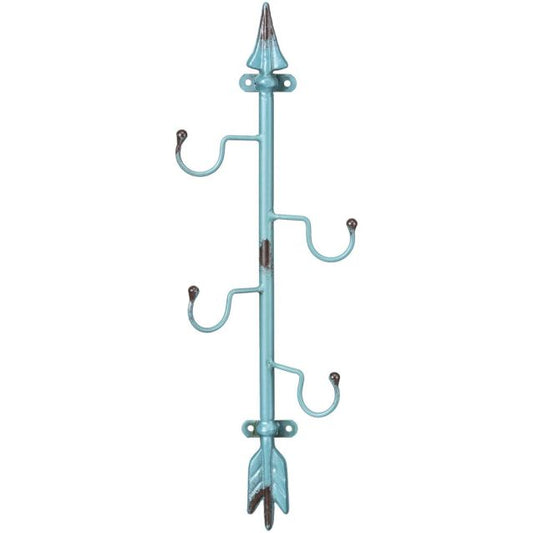 Tough 1 Turquoise Arrow Wall Hooks