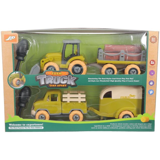 JT International Toy Truck & Tractor Set weis-western-wear