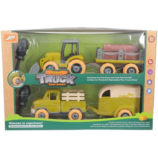 JT International Toy Truck & Tractor Set weis-western-wear