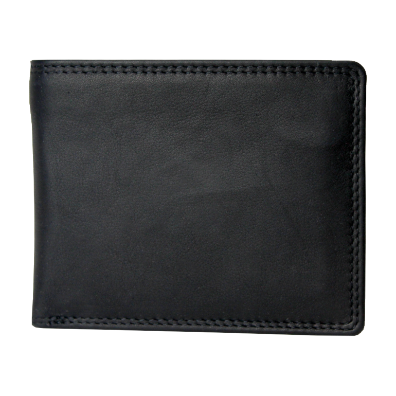 Rugged Earth Bifold Black Leather Wallet weis-western-wear