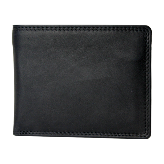 Rugged Earth Bifold Black Leather Wallet weis-western-wear