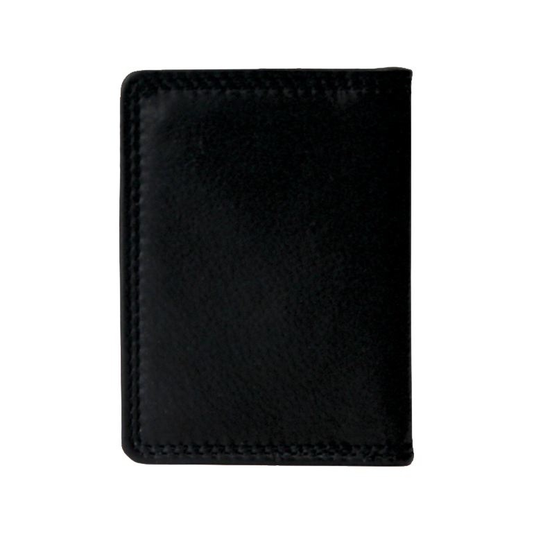 Rugged Earth Small Black Leather Credit Card Wallet weis-western-wear
