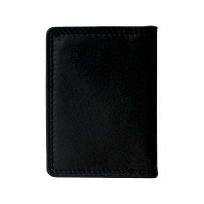 Rugged Earth Small Black Leather Credit Card Wallet weis-western-wear