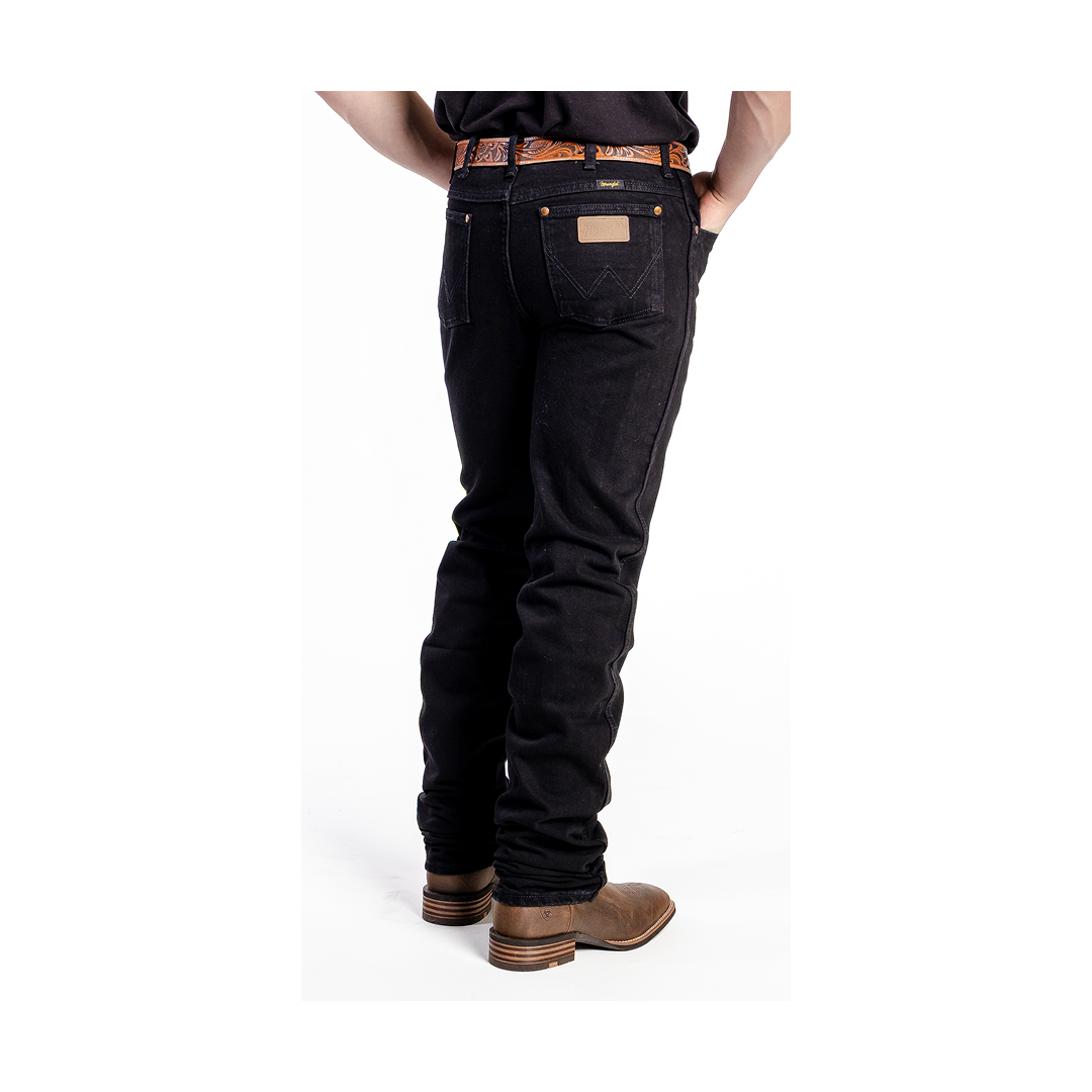 Wrangler Men's Jeans Cowboy Cut Slim Fit Shadow Black