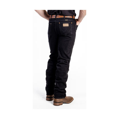 Wrangler Men's Jeans Cowboy Cut Slim Fit Shadow Black