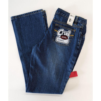 Garage Sale Cruel Girl Kid's Denim Lower Rise Straight Leg Jean