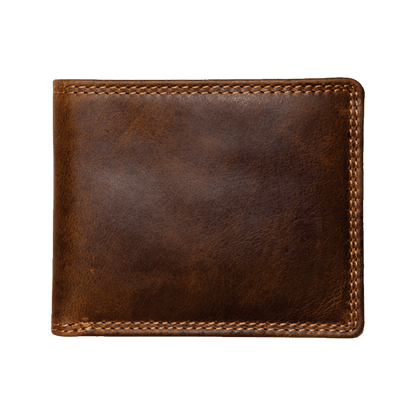 Rugged Earth Bifold Brown Leather Wallet weis-western-wear