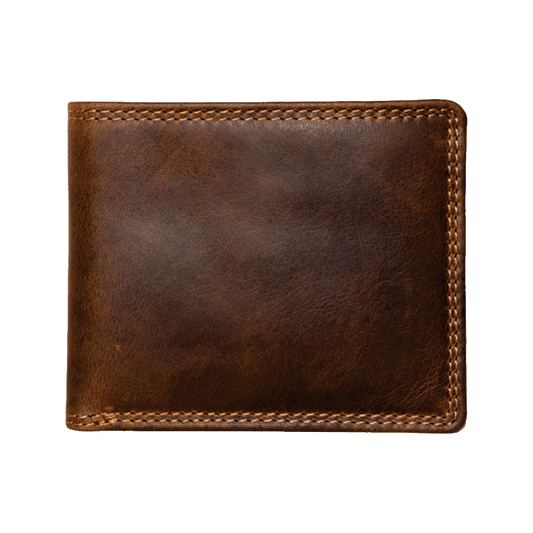 Rugged Earth Bifold Brown Leather Wallet weis-western-wear