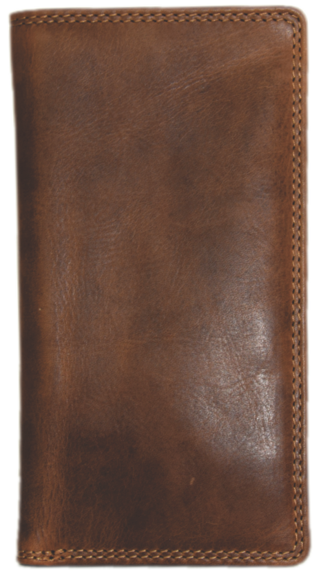 Rugged Earth Tall Brown Leather Wallet weis-western-wear
