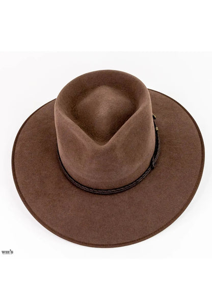 Akubra Hats Cattleman 3.25" Brim, 4" Crown Imperial Quality Various Colours