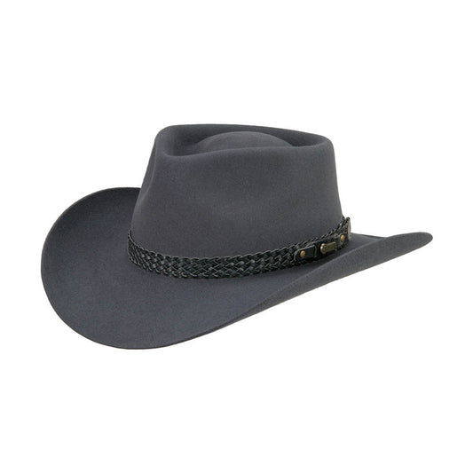 Akubra Hats Overlander 3.25" Brim, 4" Crown