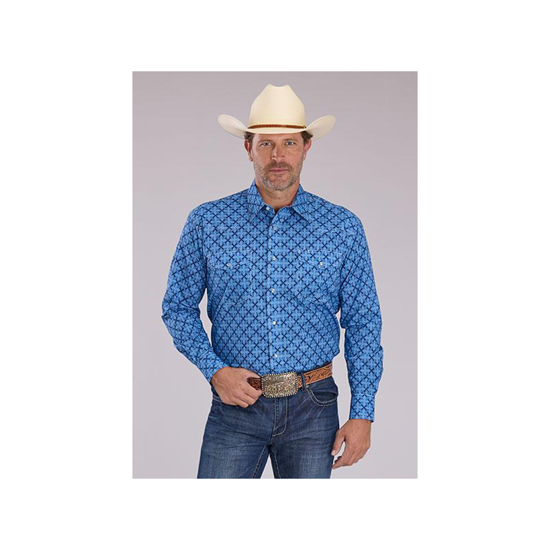 Amarillo Men's Long Sleeve Snap Shirt