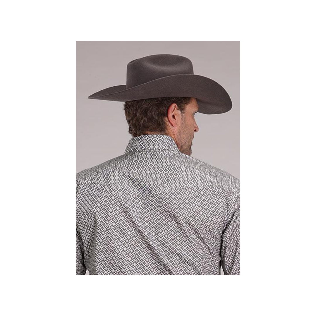 Amarillo Men's Long Sleeve Stretch Snap Shirt