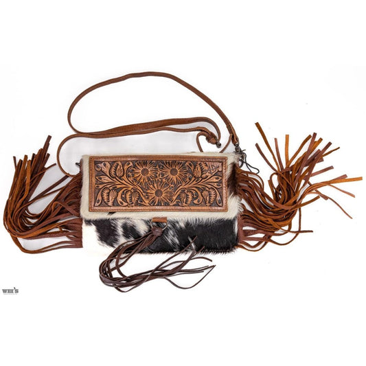American Darling Women's Purse Clutch Handbag ADBG526 BRW - American Darling