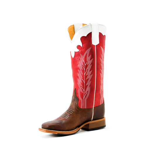 Anderson Bean Kid's Rodeo Red Saddle Mad Tog Cowboy Boot