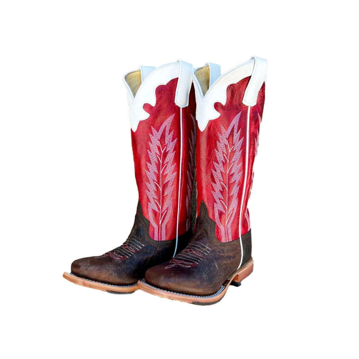 Anderson Bean Kid's Rodeo Red Saddle Mad Tog Cowboy Boot