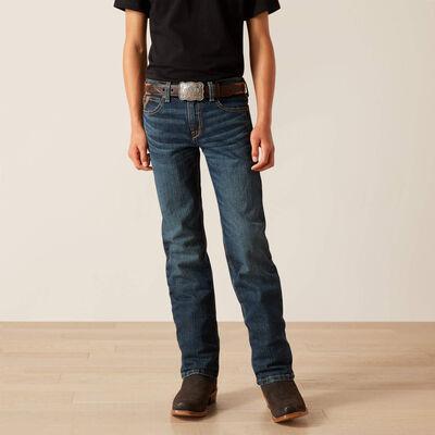 Ariat Boy's B5 Slim fit Adjustable Waist Band Jeans 10047310 - Ariat