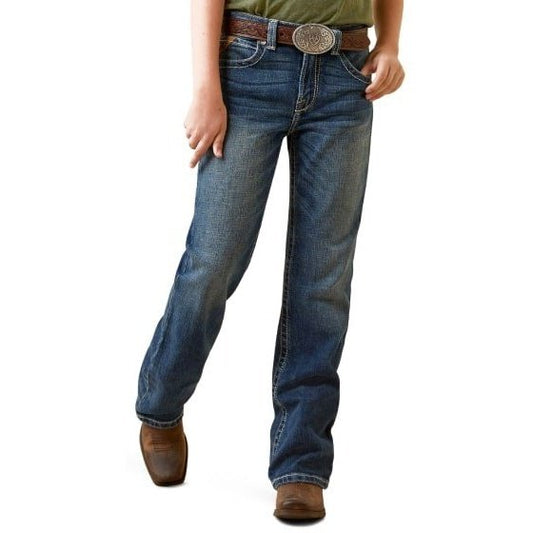 Ariat Boy’s Jeans B4 Adjustable Relaxed Fit 10043180 - Ariat