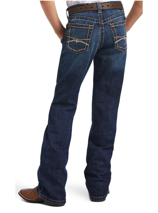 Ariat Boy’s Jeans B4 Relaxed Ramos Boot Cut weis-western-wear