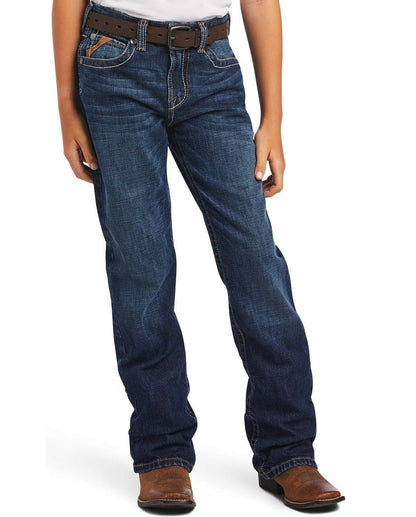 Ariat Boy’s Jeans B4 Relaxed Ramos Boot Cut weis-western-wear