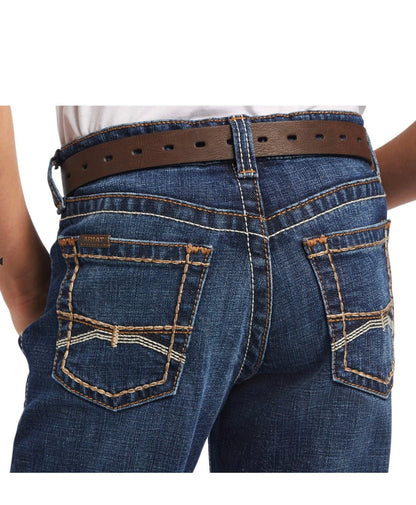 Ariat Boy’s Jeans B4 Relaxed Ramos Boot Cut weis-western-wear