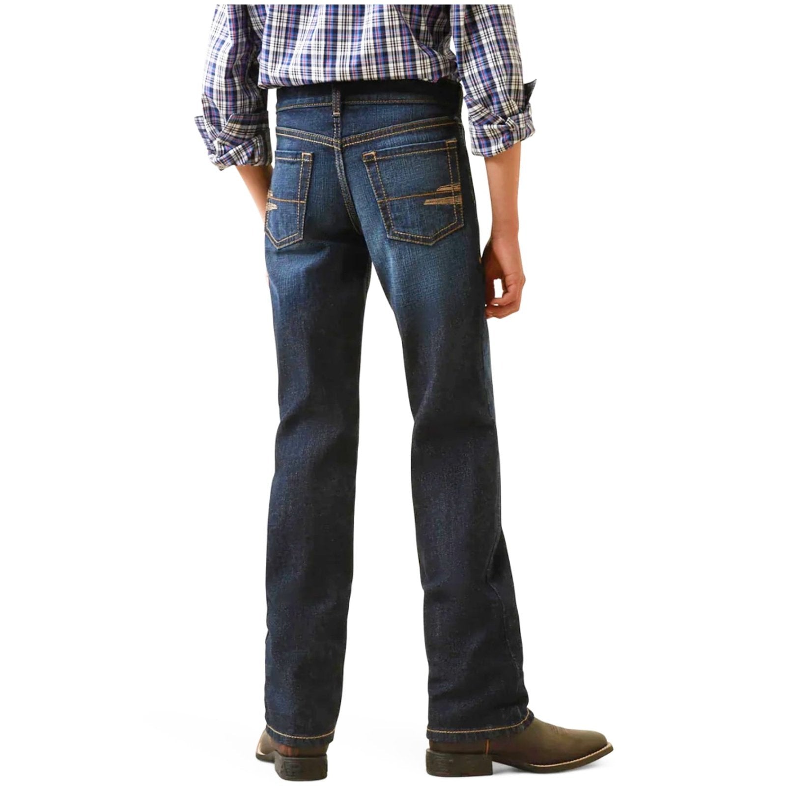 Ariat Boy's Jeans B5 Low Rise Slim Fit Straight Leg 10043179 - Ariat
