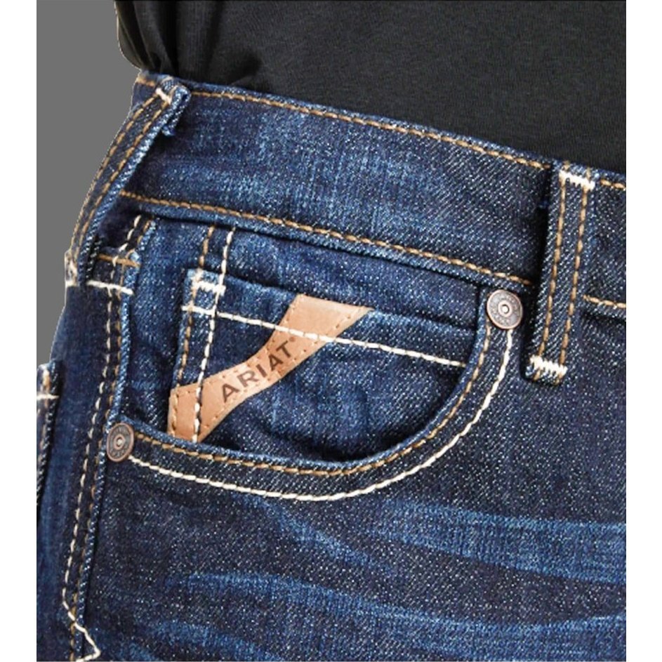 Ariat Boy's Jeans B5 Low Rise Slim Fit Straight Leg 10043179 - Ariat
