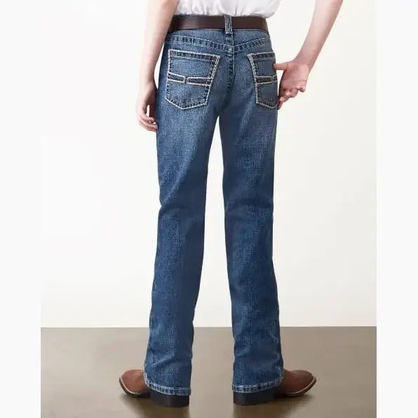 Ariat Boy’s Jeans Graysill Stretch Denim Boot Cut 10044382 - Ariat