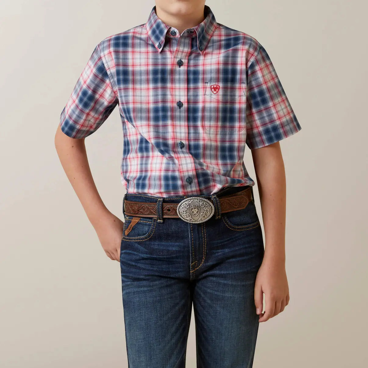 Ariat Boy’s Shirt Pro Series Classic Fit Button Down 10044924