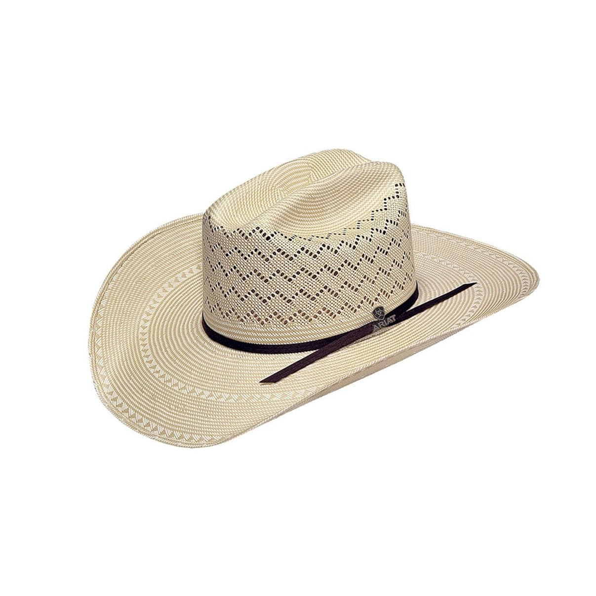 Ariat Cowboy Hat Straw 30X Shantung 2 Tone A73122