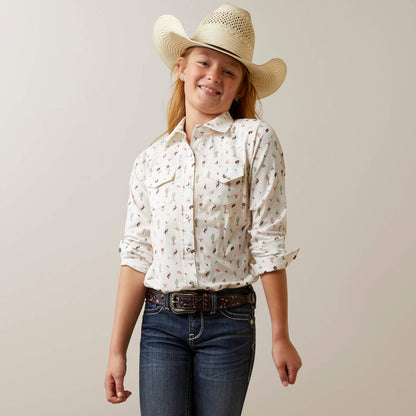 Ariat Girl’s Santa Fe Long Sleeve Snaps "Match With Mom" 10044972