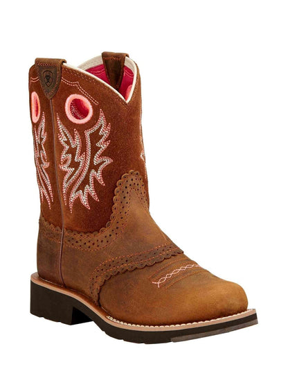 Ariat Girl's Cowgirl Boots 7" Fat Baby Boots