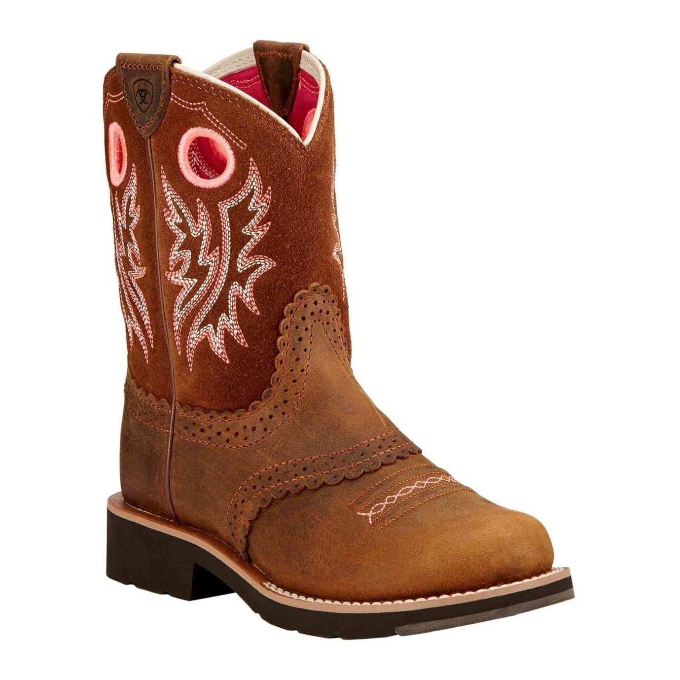 Ariat Girl's Cowgirl Boots 7" Fat Baby Boots 10017309 - Ariat