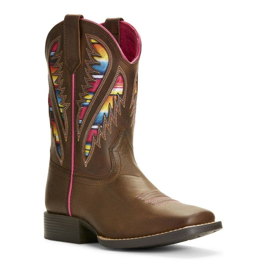 Ariat Girl's Cowgirl Boots 8" QuickDraw VentTek 10027306 - Ariat
