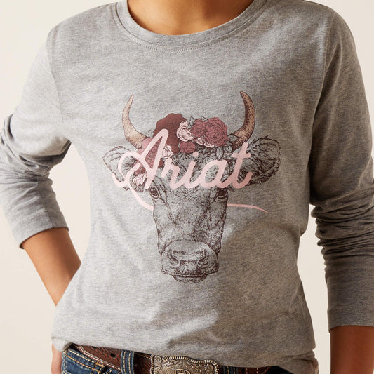 Ariat Girl's Fawna Long Sleeve T-Shirt 10047411