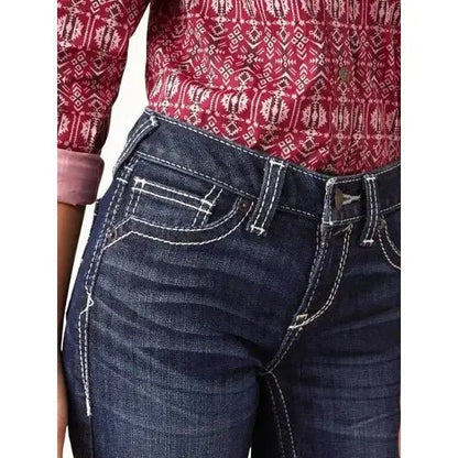 Ariat Girl’s Jeans Brianna Stretch Denim Slim Fit Boot Cut 10044363 - Ariat