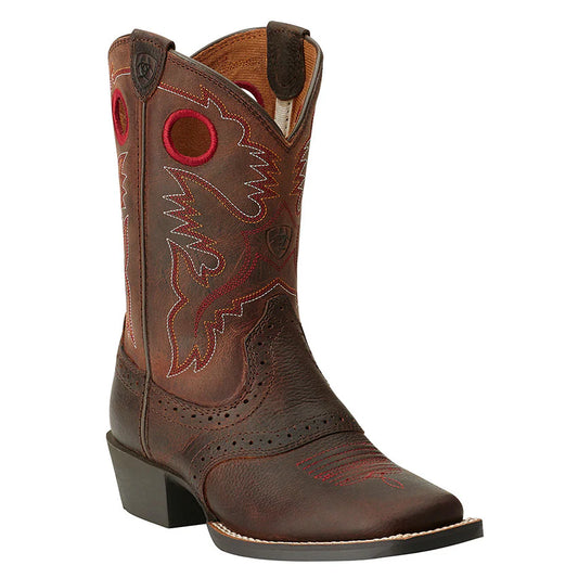 Ariat Kid’s Cowboy Boots 8" Roughstock Cowboy Heel -Clearance