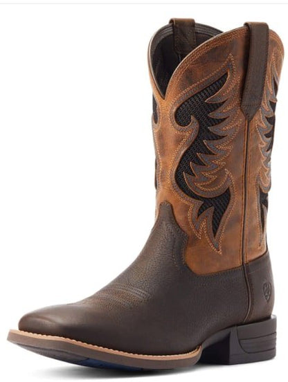 Ariat Men's Cowboy Boots 11" Cowpuncher VentTek Wide Square Toe