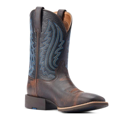 Ariat Men’s Cowboy Boots 11" Sport Country Wide Square Toe Horseman Heel 10044562