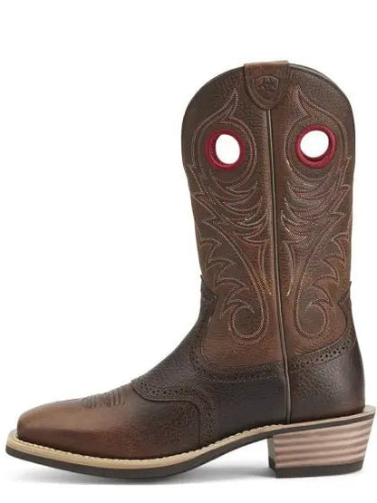 Ariat Men's Cowboy Boots 13" Square Toe Heritage Roughstock - Clearance